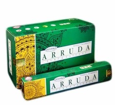 Deepika Arruda Incense Sticks Agarbatti Indian Natural Fragrance Hand Rolled - £15.05 GBP