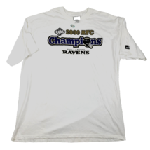 Baltimore Ravens Puma 2X 2000 AFC Champions Super Bowl XXXV Shirt NFL Fo... - £17.64 GBP