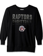 NBA Toronto Raptors Showtime Pull Over Sweater Womens Size XL GIII 4 Her Black - £16.46 GBP