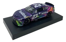 Bubba Wallace Signed 2022 NASCAR #23 Leidos 1:24 Die-Cast Car BAS - £108.53 GBP