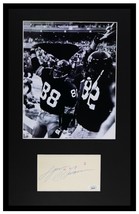 Lynn Swann Signed Framed 11x17 Photo Display JSA Terrible Towel Stallworth - £185.00 GBP