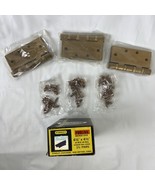 Set of 3 Stanley 4-1/2&quot; x 4-1/2&quot; Hinges FBB199 Bronze-US10 Made in USA - €127,94 EUR