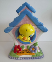 TWEETY BIRD in House Looney Tunes 11in Cookie Jar by Gibson - $41.69 CAD