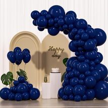 145pcs Navy Blue Balloon Arch Kit Different Sizes Party Garland Decor - $38.99