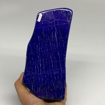 3.58 lbs, 6.5&quot;x3.5&quot;x1.7&quot;, Natural Freeform Lapis Lazuli from Afghanistan... - $484.63