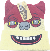 FUGGLER Red Squirrel Winter Beanie Tuque - Funny Ugly Monsters - New W/Tag - £11.31 GBP