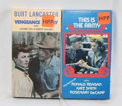 This is the Army 1993 Ronald Reagan &amp; Vengeance Valley Burt Lancaster VHS 1986 - £3.56 GBP