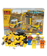 City Builder Interlocking Block Construction Crane and Excavator Play Set - £11.95 GBP