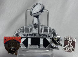 Vtg Baltimore Ravens NFL Football League Superbowl XXXV XVVII Pins And Patch Lot - £24.07 GBP