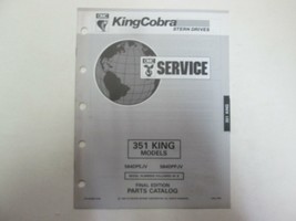 1994 Omc King Cobra Poppa Drives 351 King Parti Catalogo Final Edizione OEM - £11.70 GBP