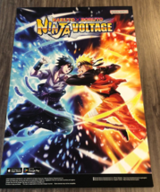 Naruto X Boruto NINJA VOLTAGE NYCC Comic Con EXCLUSIVE POSTER Bandai Anime - £15.29 GBP