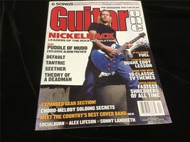 Guitar One Magazine April 2003 Nickelback, Puddle of Mudd, Seether, Tantric - $16.00