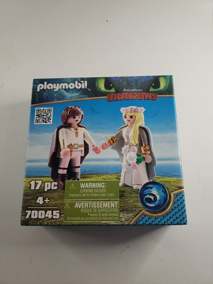 Playmobil - Astrid Et Harold - Figurines De Mariage Viking Avec Accessoires - 70045