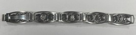 Eiler &amp; Marloe Danemark Argent Sterling Lie de Vin Station Bracelet Uniq... - $249.49