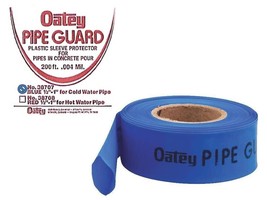 Oatey 38707 Polyethylene Pipe Guard Sleeving  200&#39; L ft x 0.004&#39;&#39; Thick in, Blue - £15.77 GBP