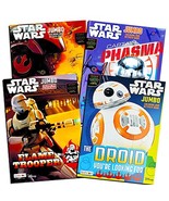 4 Pack Star Wars The Force Awakens Jumbo Double Sided Tear &amp; Share Color... - £7.97 GBP