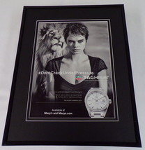 Cara Delevingne 2018 Tag Heuer Watches Framed 11x14 ORIGINAL Advertisement - $34.64