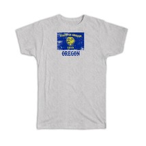 Oregon : Gift T-Shirt Flag Distressed Souvenir State USA Christmas Coworker - £14.42 GBP