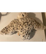 Folkmanis Snowy Owl Hand Puppet Plush Stuffed Animal Rotating Head - $14.99