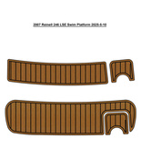 2007 Reinell 246 LSE Swim Platform Boat EVA Foam Faux Teak Deck Floor Mat - $350.00