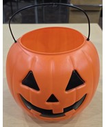 Vtg General Foam Plastics Halloween Jack o Lantern Pumpkin Blowmold Buck... - $25.71 CAD