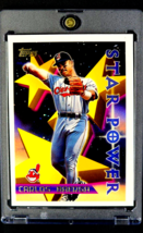 1996 Topps Star Power #226 Carlos Baerga Cleveland Baseball Card - £1.32 GBP