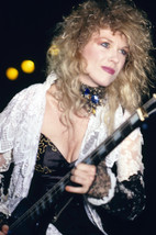 heart Nancy Wilson busty sexy on stage with guitar 18x24 Poster - £19.13 GBP