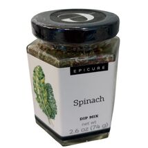 Epicure Spinach Dip Mix 2.6 Oz Glass Jar New - $14.40