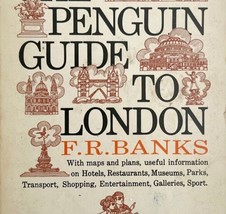 Penguin Guide To London 1968 4th Edition Vintage Paperback Travel F.R. Banks E42 - £39.90 GBP