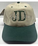 Vintage John Deere Trucker Hat Beige Green Script Logo Adjustable NWT Ba... - $15.83