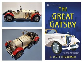 The Great Gatsby Rolls Royce Car All Metal Toy Vintage - £62.14 GBP