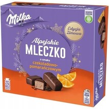 Milka Alpine Milk Chocolate Orange foam cream candies 330g -FREE SHIPPING - £14.07 GBP