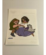 Esmeralda Quasimodo #3/6 Disney Hunchback Of Notre Dame 1996 Skybox Tatt... - $184.44 MXN