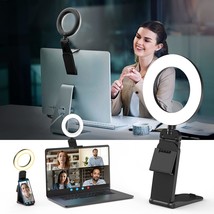 Ring Light For Computer Laptop,Video Conference Lighting Kit For Zoom Me... - £31.44 GBP