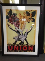 Les Vins Selectionnes Union Print Matted and Framed - £239.73 GBP