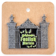 Haunted Mansion Disney Pin: Welcome Foolish Mortals Gate - £19.95 GBP