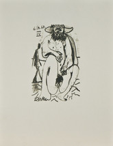 &quot;Le Gout du Bonheur-6.10.64.IV&quot; By Pablo Picasso Lithograph 12 3/4&quot;x10&quot; - £190.16 GBP