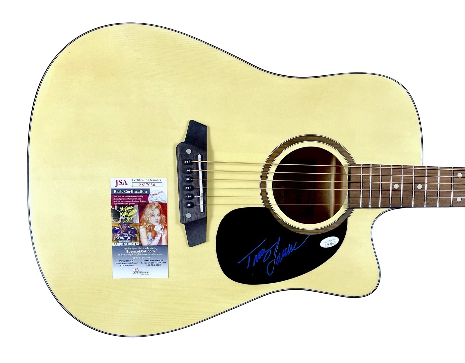 Primary image for TRACY LAWRENCE Autographed SIGNED ACOUSTIC/ELECTRIC GUITAR JSA Certified COUNTRY