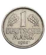 1954-J Allemagne Fédéral République Mark (XF État) Km #110 - $74.71 CAD