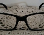 Black Plastic Framed Reading Glasses ~ +2.00 Strength ~ 52~18~138mm ~ D121 - $20.00