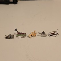 Vintage Horse Cowboy Rodeo Bucking Bronco Pins 1&quot; Inch or Less - Lot of 5 - $62.60 CAD