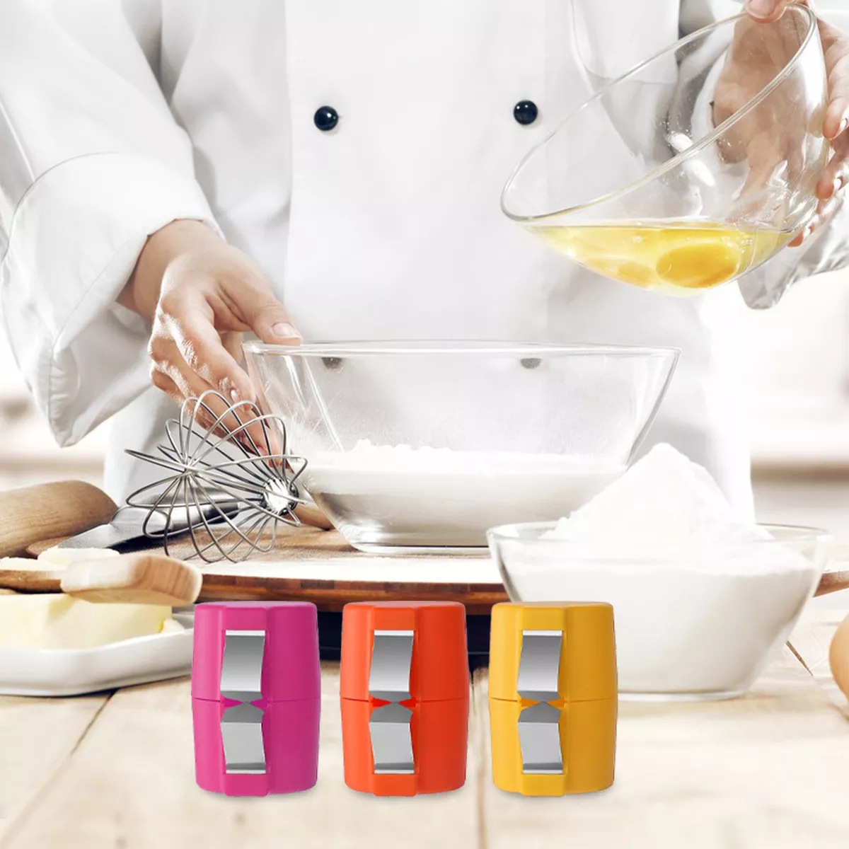 Egg Cracker Tool Kitchen Baking Tools Egg Cutting Tool Portable Egg Shel... - €13,06 EUR