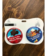 Disney World Buttons!!!  Pack of 2!!!  LOT OF 2!!! - $20.36 CAD