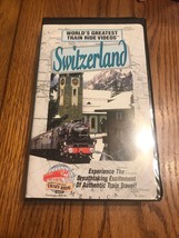 Suisse, World&#39;s Greatest Train Ride Vidéos - VHS, Clapet Envoie N 24h - £26.19 GBP