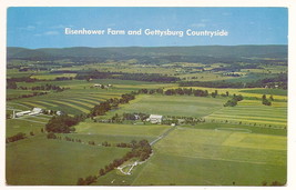 Eisenhower Farm and Gettysburg Countryside vintage Postcard Unused - £4.49 GBP