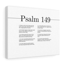   High Praises Of God Psalm 149 Bible Verse Canvas Christian Wal - £60.21 GBP+