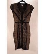 Cache Womens Bodycon Dress Gray V Neck XS - €54,87 EUR