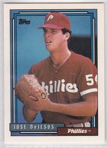 M) 1992 Topps Baseball Trading Card - Jose DeJesus #471 - $36.97 MXN