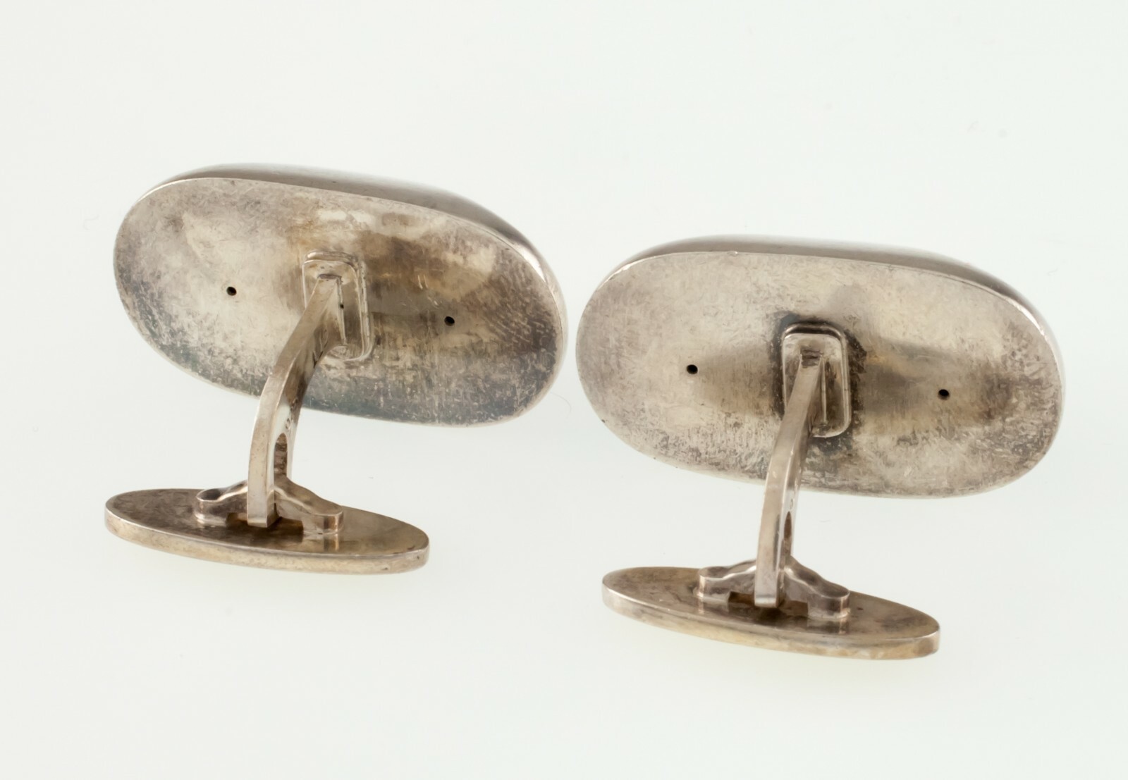 Georg Jensen Sterling Silver Cufflinks #112 Nice Condition Item image 3