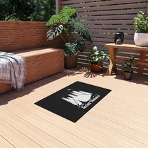 6 Sizes Outdoor Rug Durable, Breathable, Quick Drying Chenille Polyester... - £33.98 GBP+